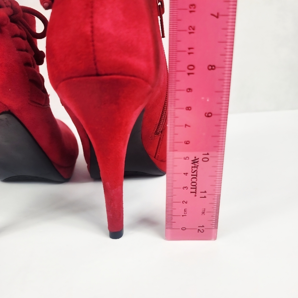 Impo Red Priscilla Platform Booties - Picture 6 of 7